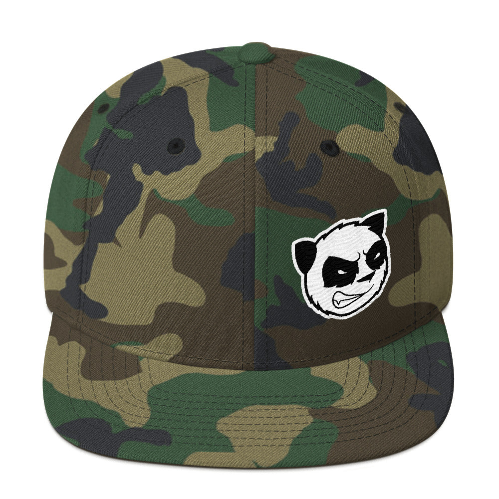 Angry Panda Snapback Hat