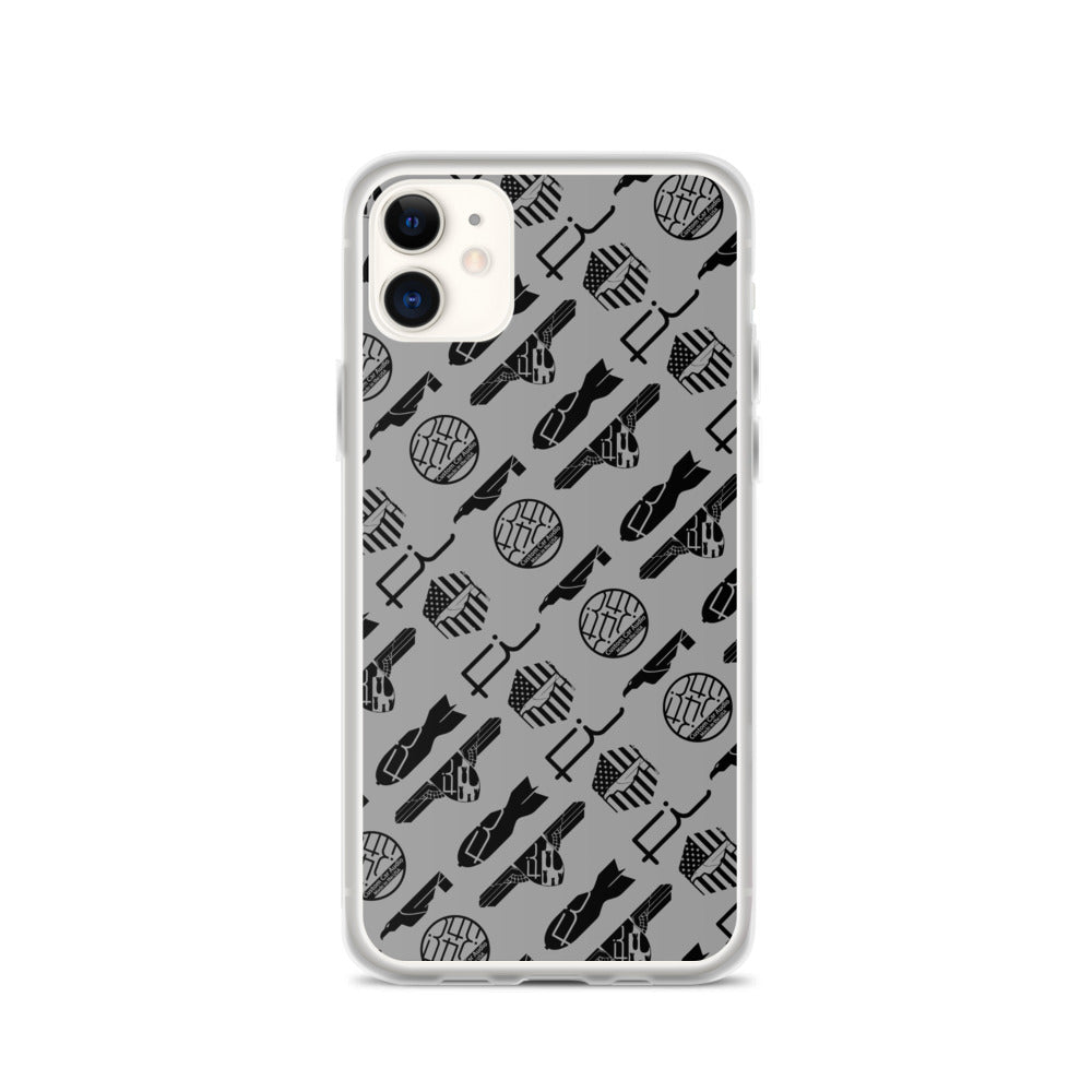 Fi ALL Logo iPhone Case (Silver/Grey)