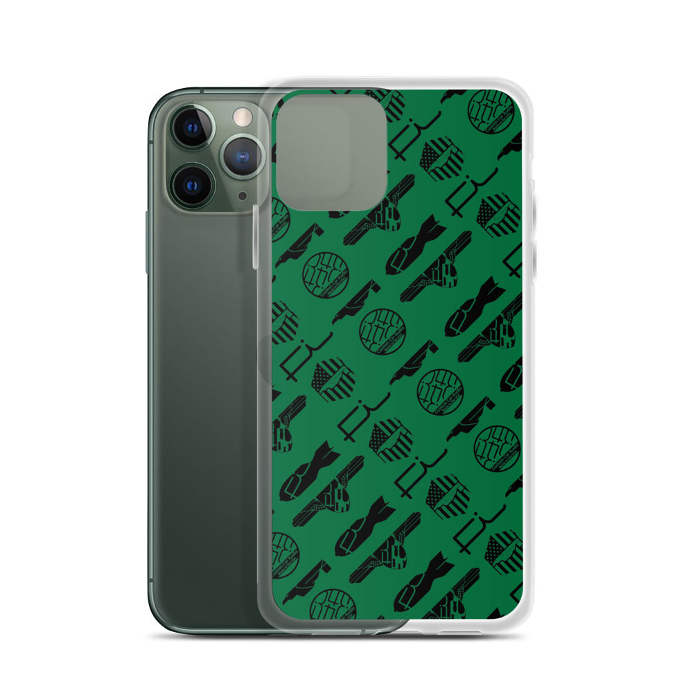 Fi ALL Logo iPhone Case (Green/Black)