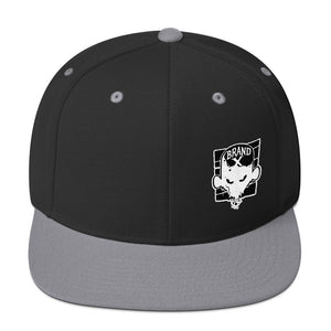Brand X Face Snapback Hat