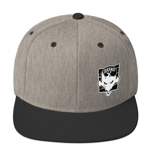 Brand X Face Snapback Hat