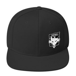 Brand X Face Snapback Hat