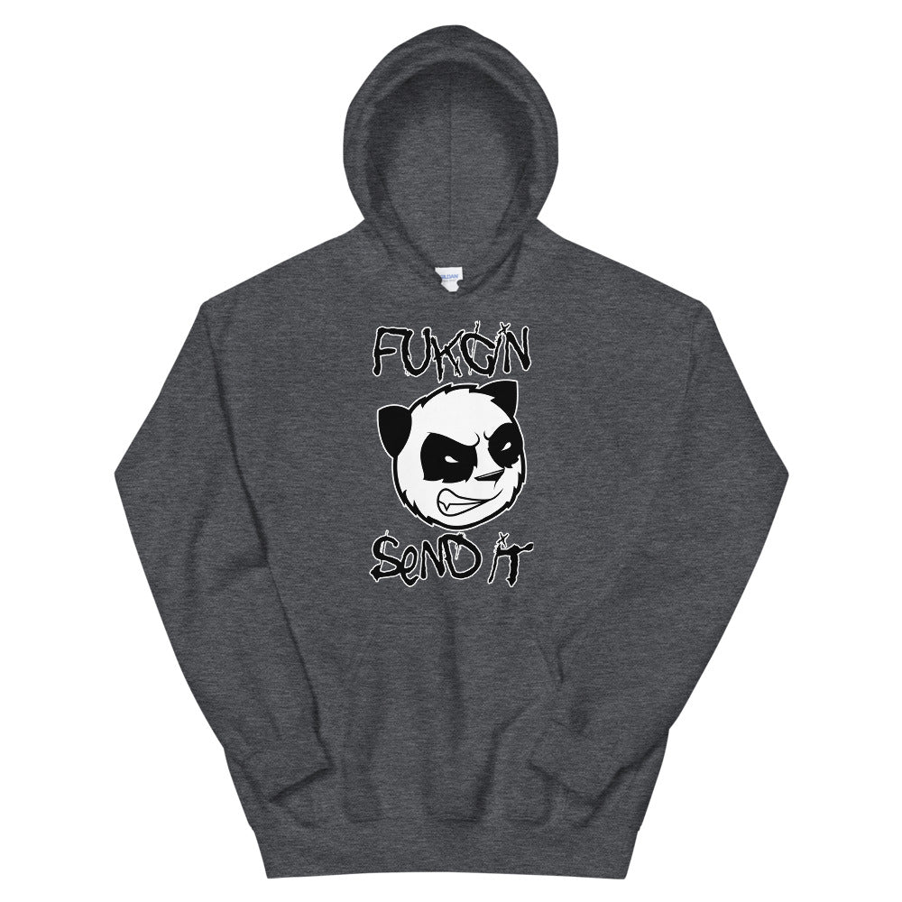Slam Panda Fuckin Send it Hoodie (Front Only)