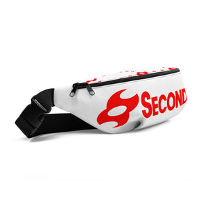 Second Skin Fanny Pack (White/Red)