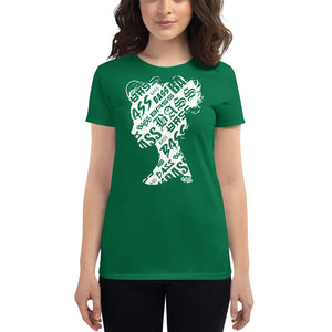 Bass Head Girl Ladies Cut Tee