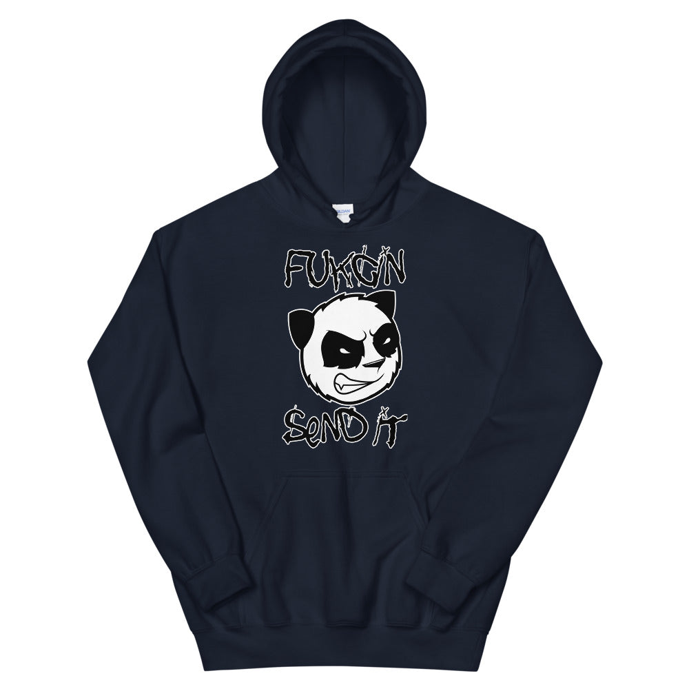 Slam Panda Fuckin Send it Hoodie (Front Only)