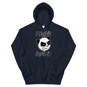 Slam Panda Fuckin Send it Hoodie (Front Only)