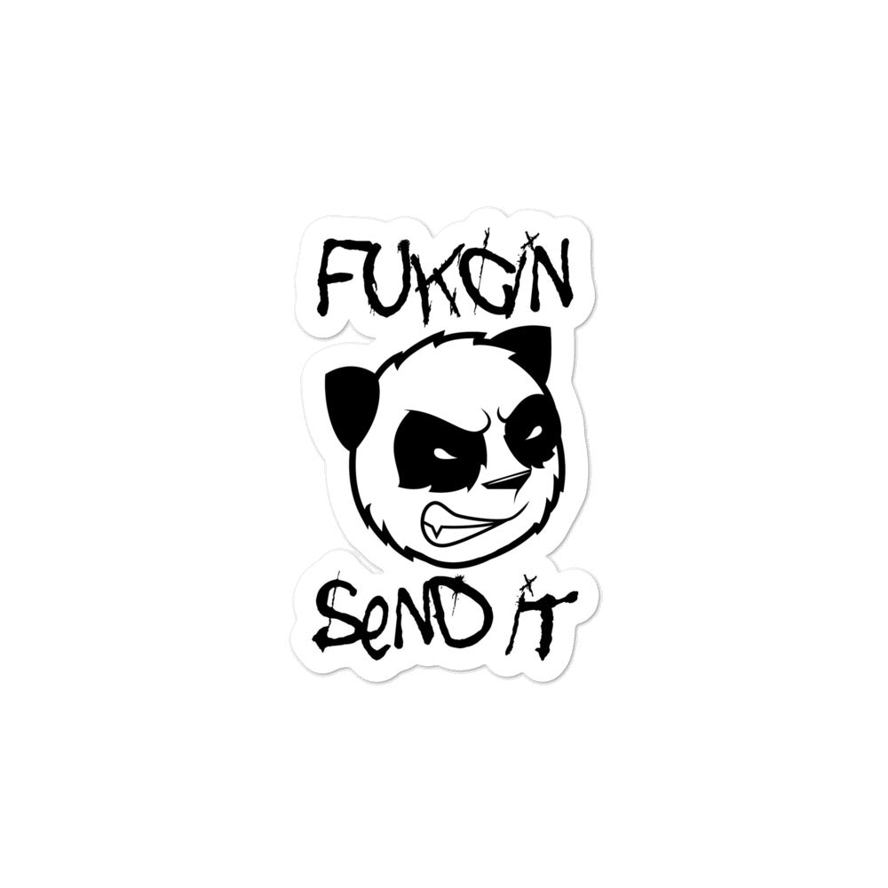 Fukcin Send It Die Cut Decals