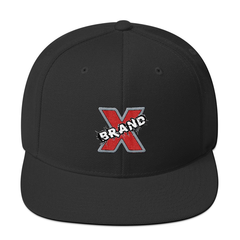 BRAND X Snapback Flat Bill Hat