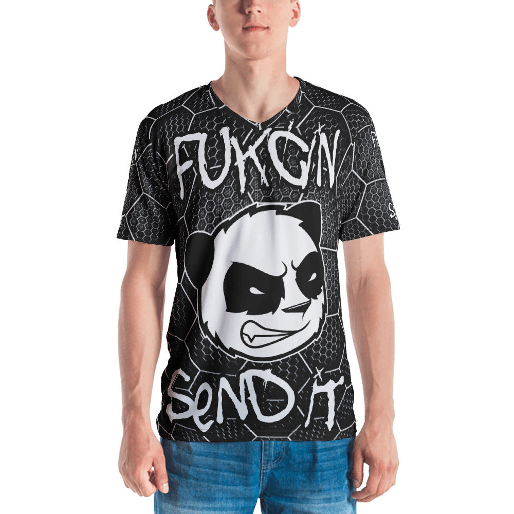 Angry Panda Fukcin Send It full sublimation Jersey