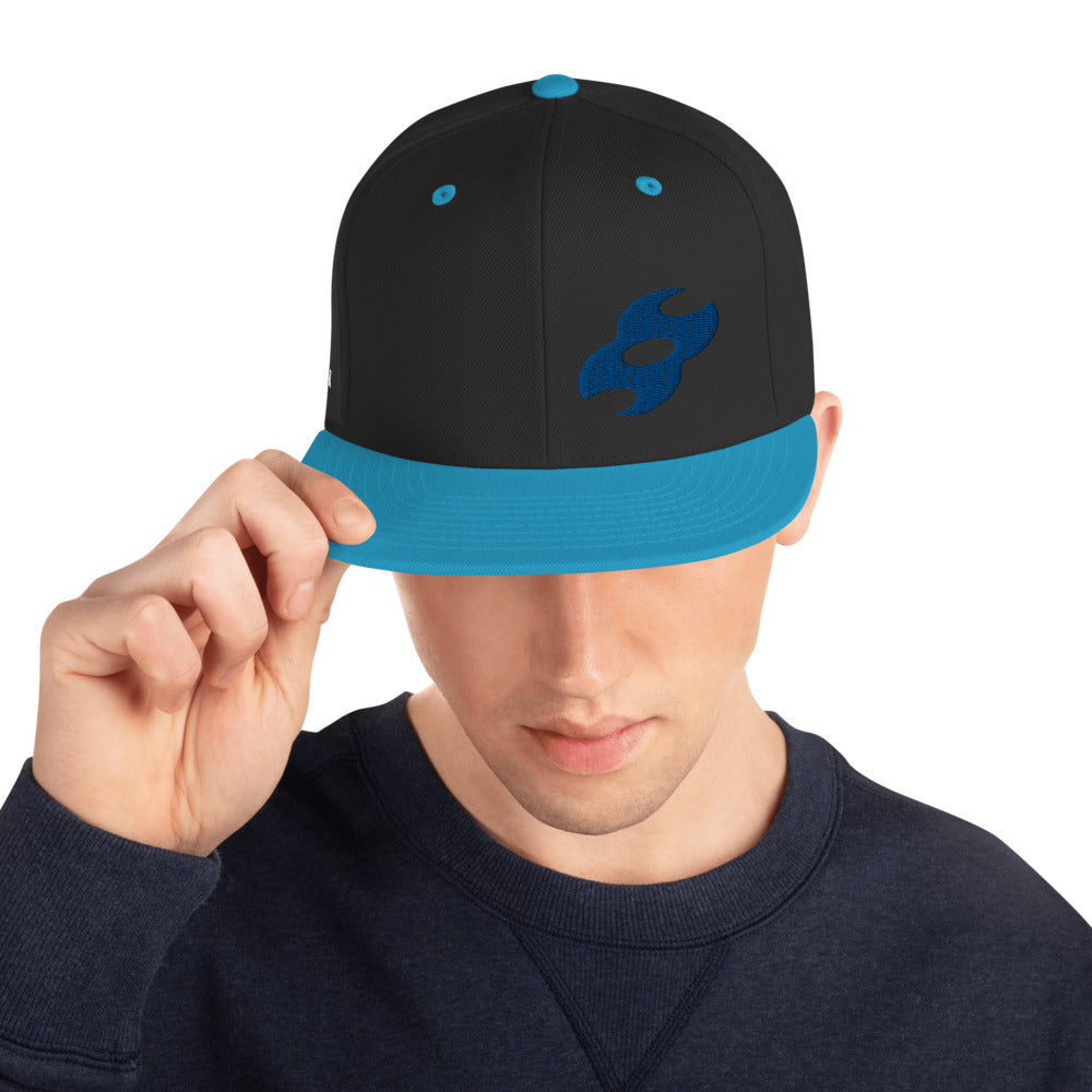 Second Skin 3D Puff Logo Snapback Hat