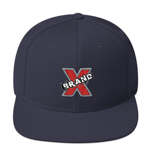 BRAND X Snapback Flat Bill Hat