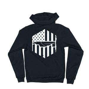 Fi Flag Full Zip Hoodie sweater