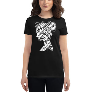 Bass Head Girl Ladies Cut Tee