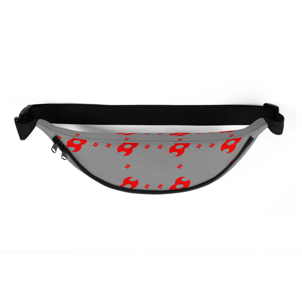 Second Skin Fanny Pack (Grey/Red)
